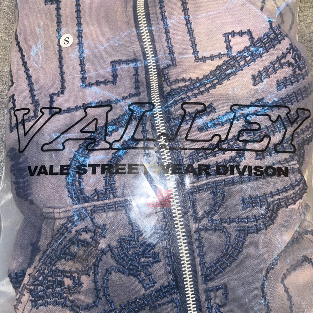 Vale Lives Typhoon Garden Zip Up Hoodie